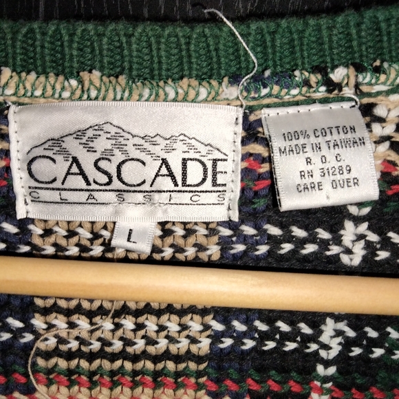 🩷Vintage Cascade Classic V-neck sweater - Picture 4 of 4
